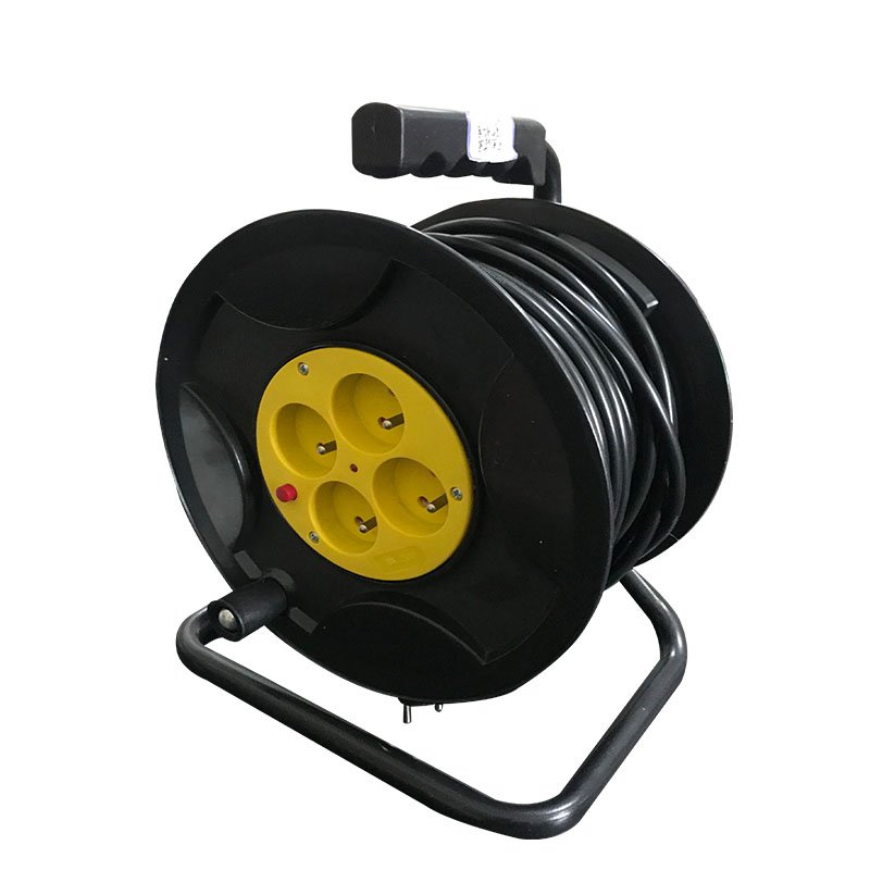 Home appliance Application 30M 1.0sqm EU plug Extension Cord Reel