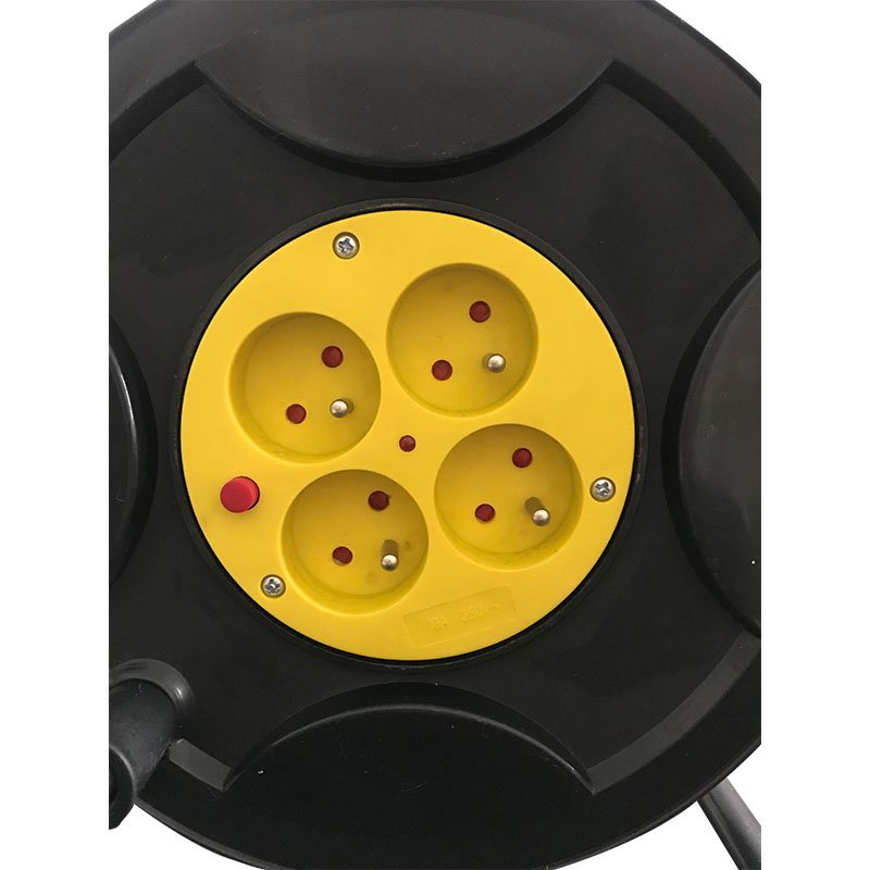 Home appliance Application 30M 1.0sqm EU plug Extension Cord Reel