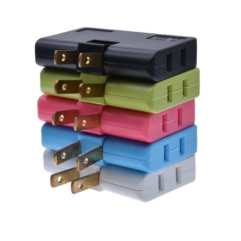 Wholesale Rotatable Socket Converter One In Three 180 Degree Extension Plug Multi plug Portable slim socket converter