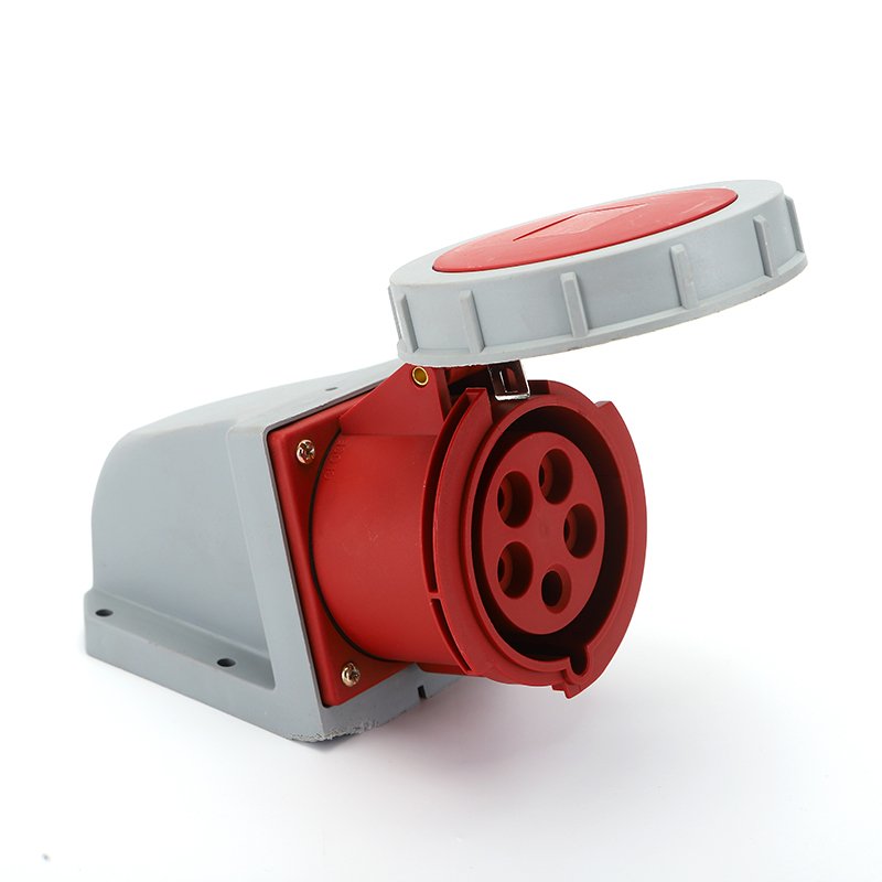 CEE 380V 16A 32A 63A 125A a IP67 5 pin waterproof industrial electrical plug socket