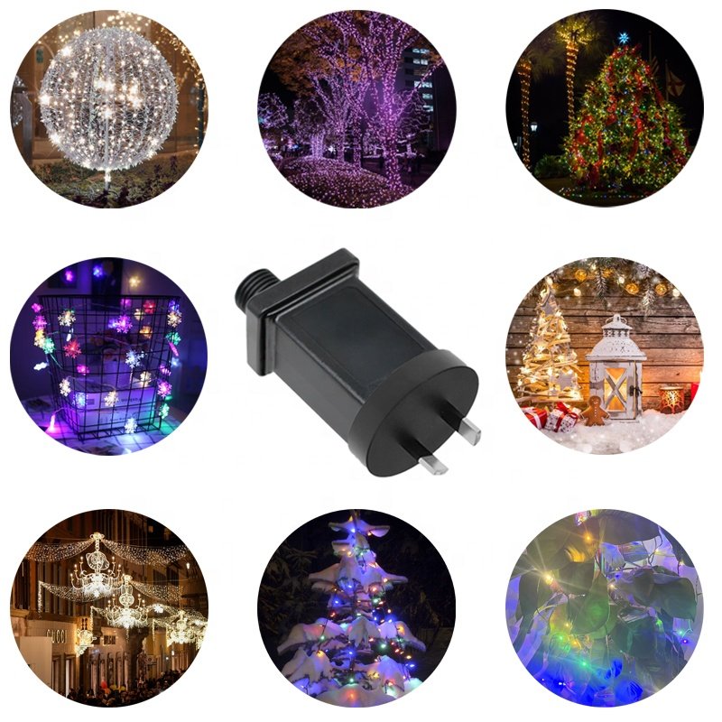 4.5V 0.5A 2.25W Low Voltage Transformer 1W-7.2W Class 2 Power Supply LED for Christmas String Light Inflatable Decorations