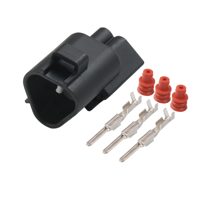 3Pin Auto Ignition Coil Plug Waterproof Electronic Connector Wire Harness 6188-0099 6189-0179