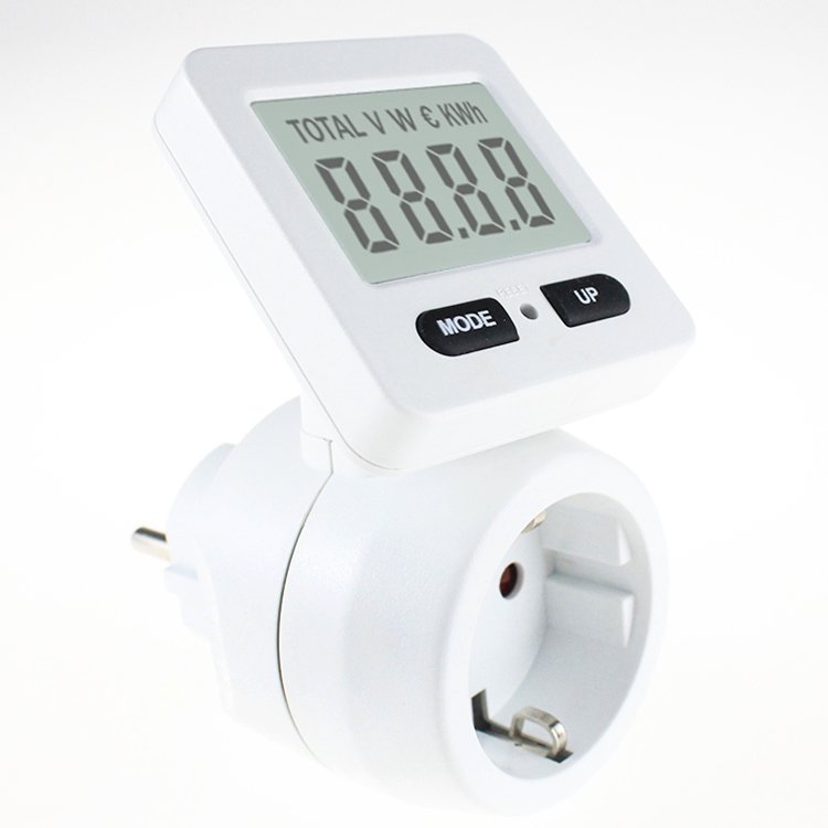 Meter Digital Automatic Wattmeter Socket Eu Plug Ac Power Meter Digital Watt Monitor