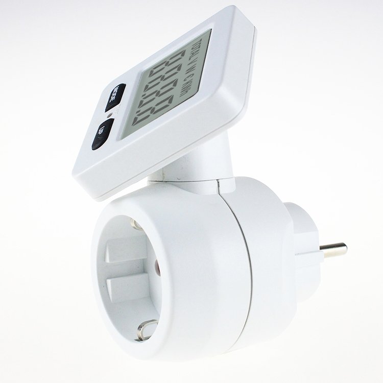 Meter Digital Automatic Wattmeter Socket Eu Plug Ac Power Meter Digital Watt Monitor