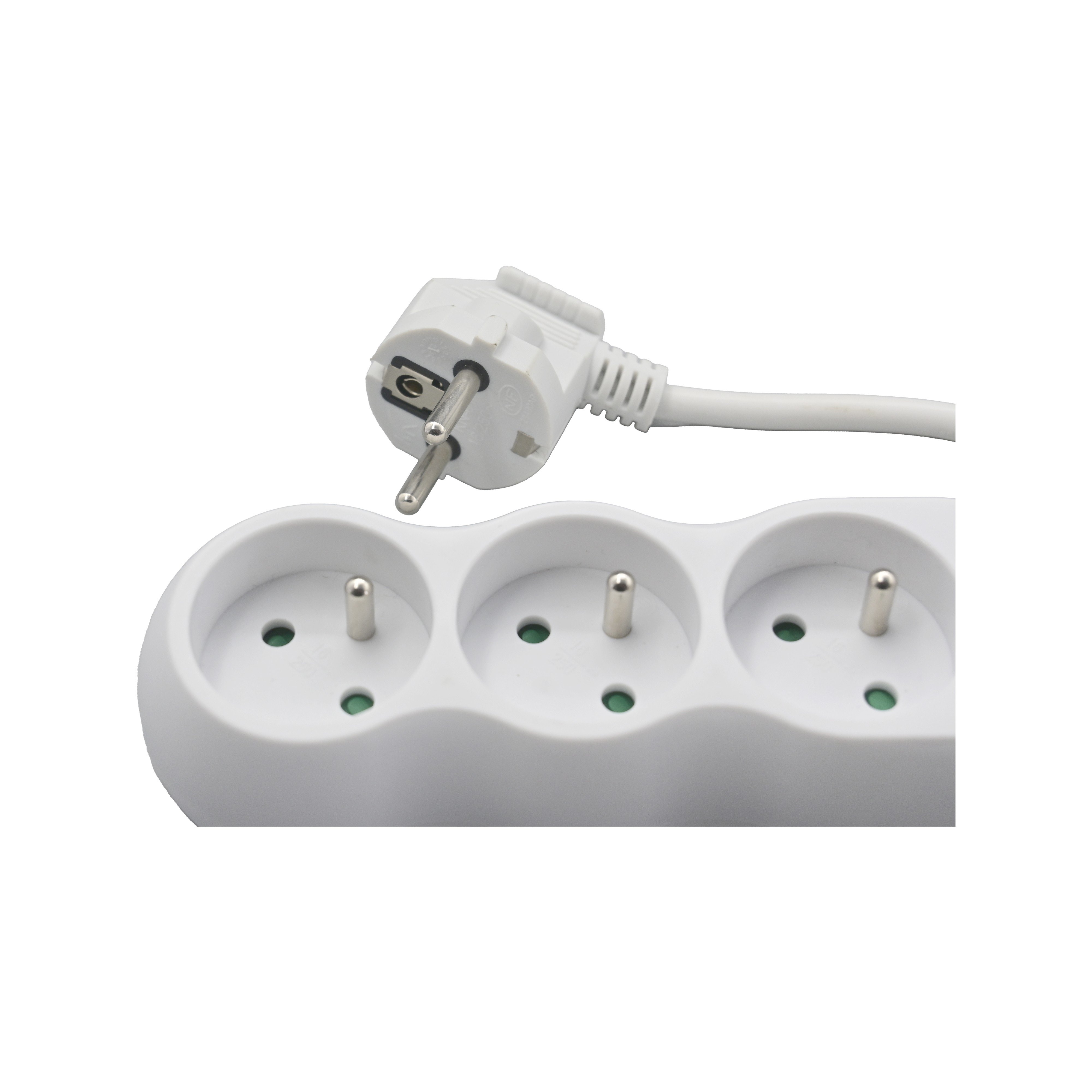 E-SUN 2024 New Design 16A Plugs And Sockets Electrical Sockets And Switches EU Plugs Power Strip Extension Socket