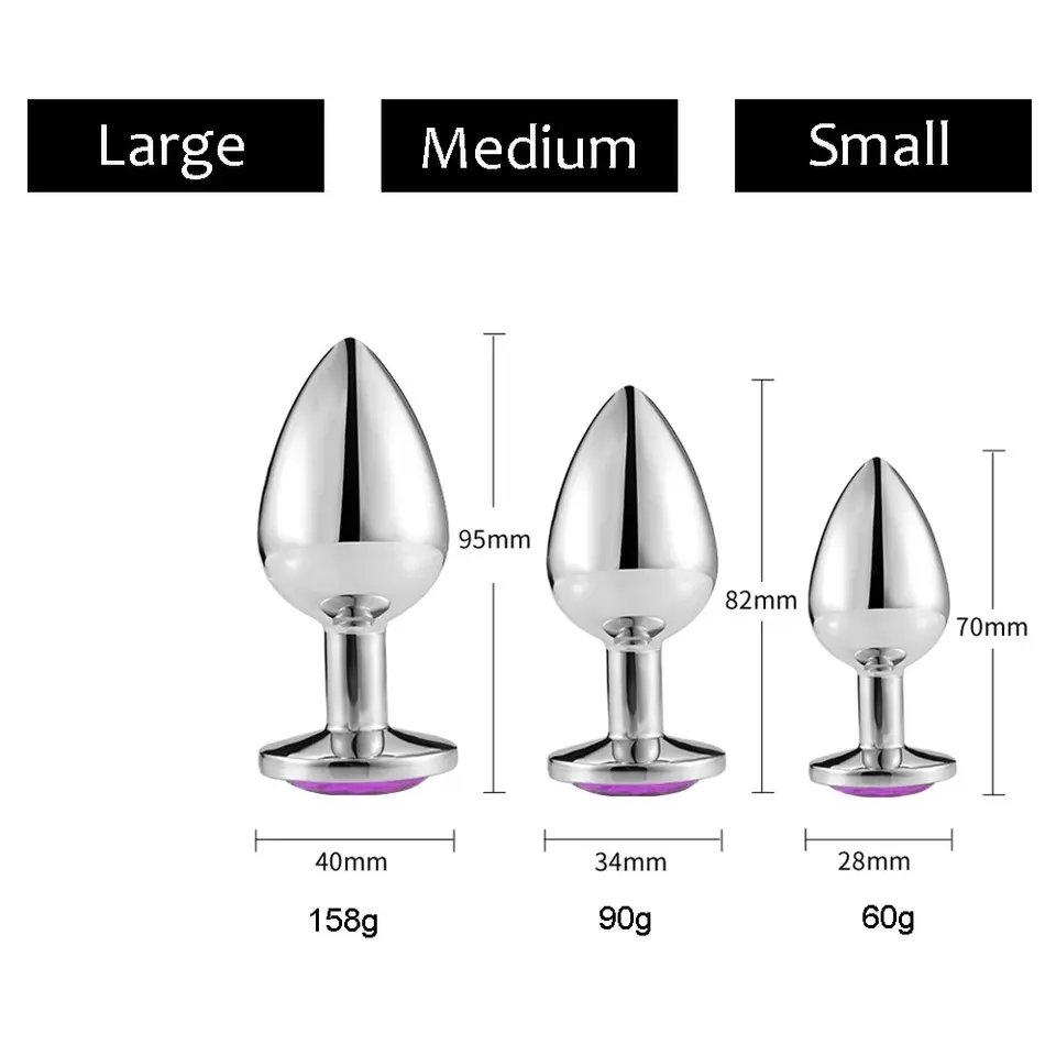 Adult Products Butt Plug Adult Masturbation Jewelry Anal Plug For Gay Anal Toys