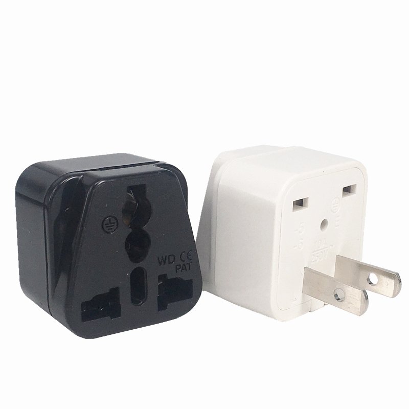 US 2Pin Plug Japan adapter GB two flat pins Vietnam Philippines Thailand adapter US standard adapter plug