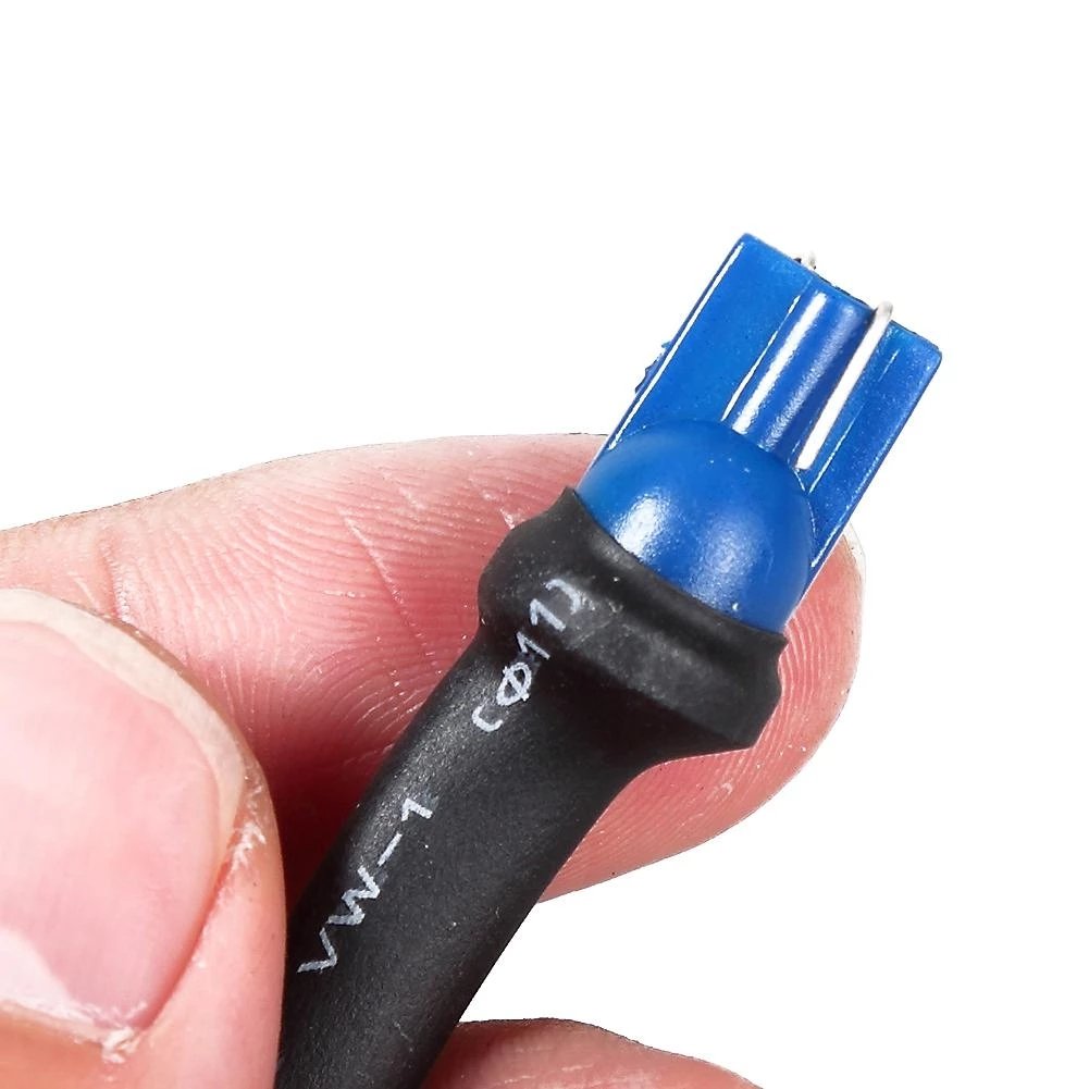 T10 Socket Holders Base T10 w5w Car Headlight Assembly Male Socket Plug Adapter Extended Wire Connector r30 Car Lamp Cable