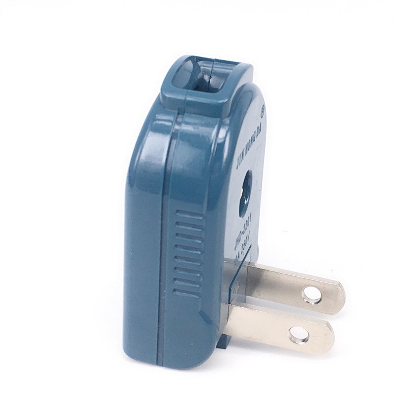 2 flat pin american standard power plug Male Power Electric Plug detachable and assembled plug 10A 250V