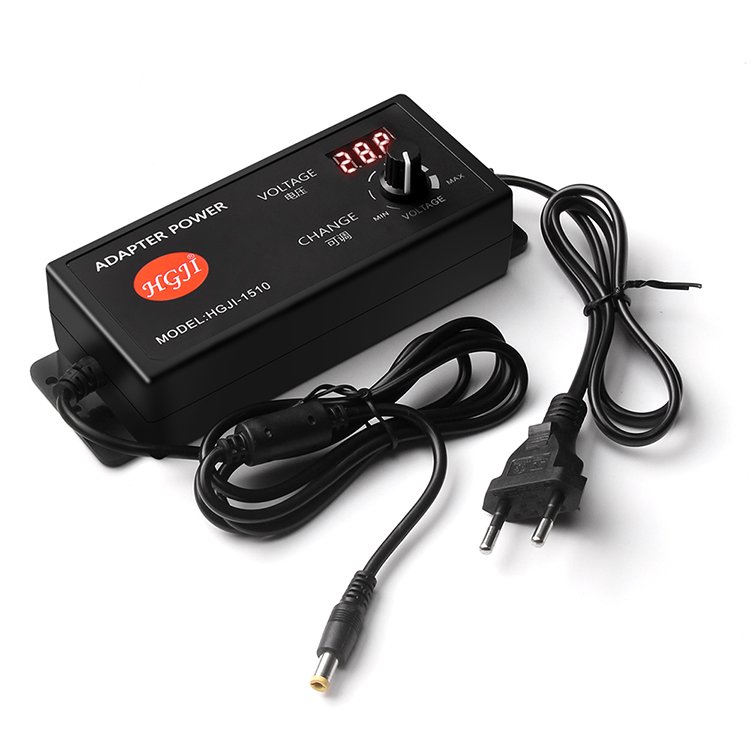 Universal Manual Adjustable Power Adapter 3-24V 4A 96W power supply 3v-24v 4a 7v 8v10v12v 16v18v20v 24v4a adapter with 23 plugs