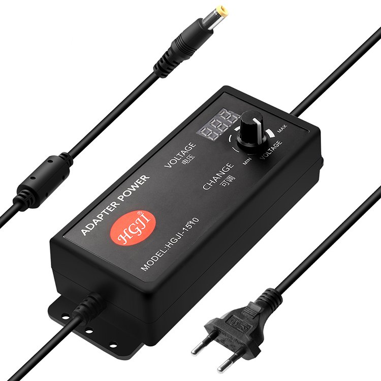 Universal Manual Adjustable Power Adapter 3-24V 4A 96W power supply 3v-24v 4a 7v 8v10v12v 16v18v20v 24v4a adapter with 23 plugs