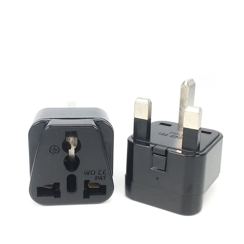 UK Travel Adapter For TYPE G Plug Works With Electrical Outlets In United Kingdom, Hong Kong, Ireland, Great Britain, Scotland