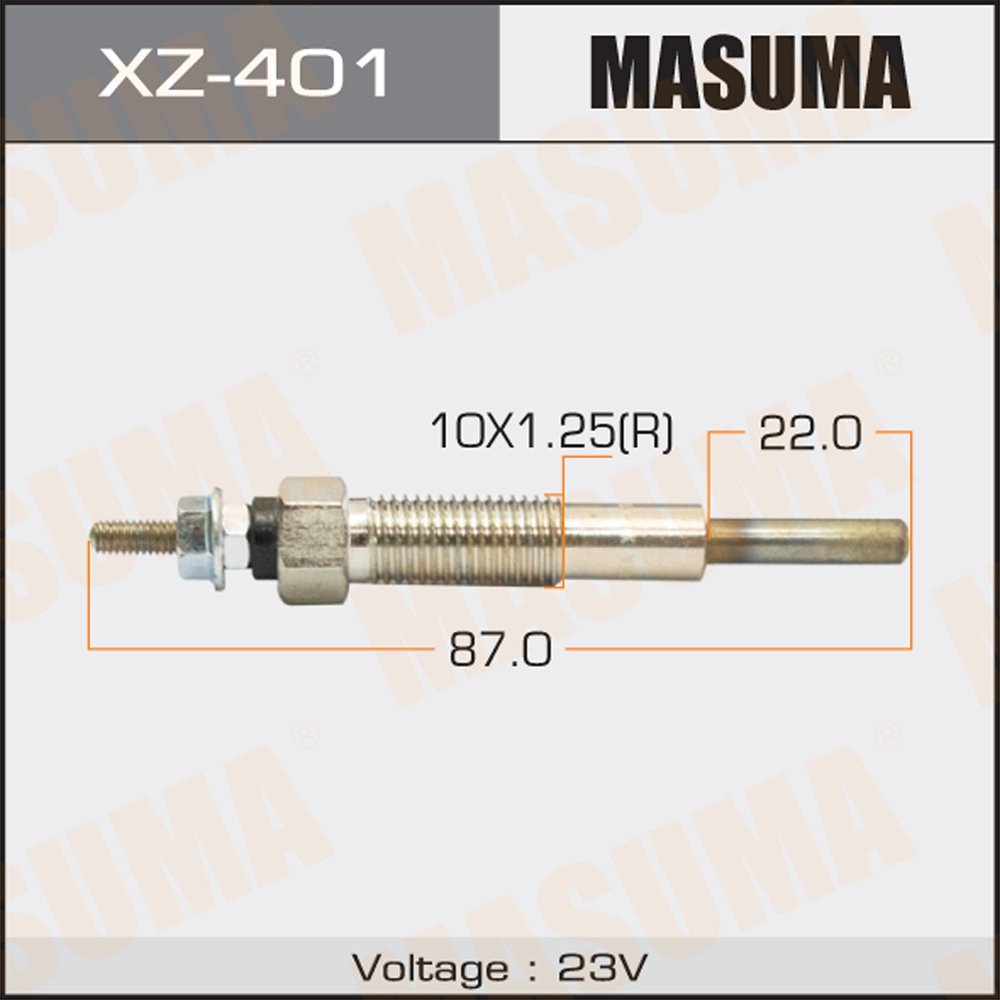 XZ-401 MASUMA auto heater glow plug DJ1A 4G69 SE01-18-140A for MAZDA TITAN