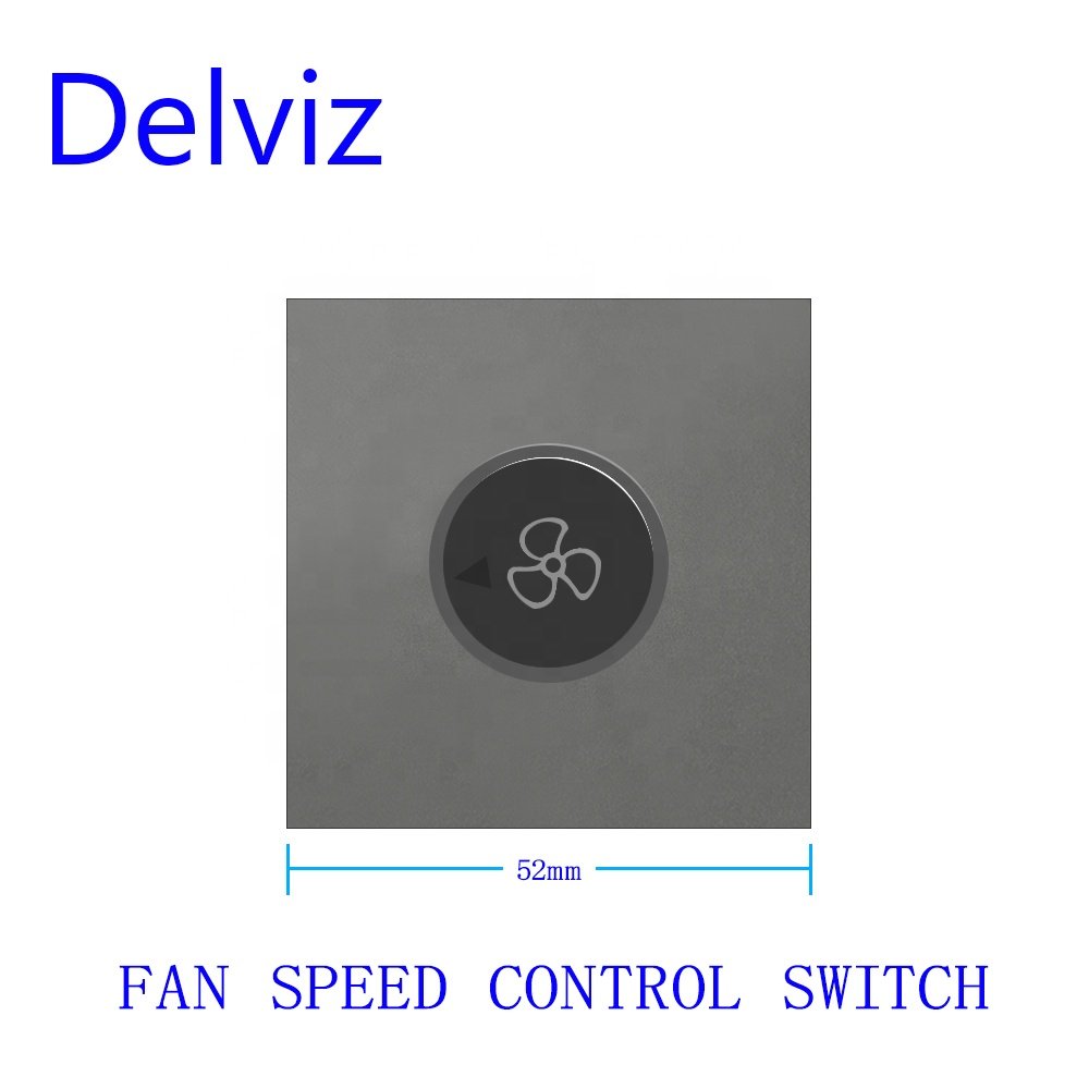 Delviz Grey Glass Panel, Electric plug double socket, USB C Fast charging Outlet, Wall Light Switch, EU Schuko Wall Power Socket