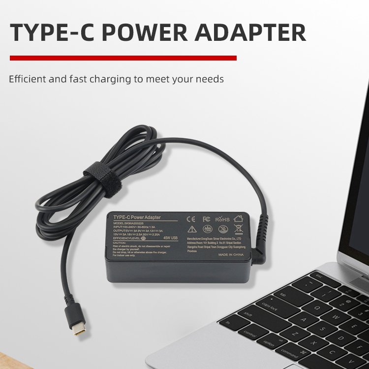 45W USB C Charger For Hp/Dell/Lenovo/A cer chromebook/Asus/Samsung/Sony Charger Charging Type C AC Adapter Power Cord Supply