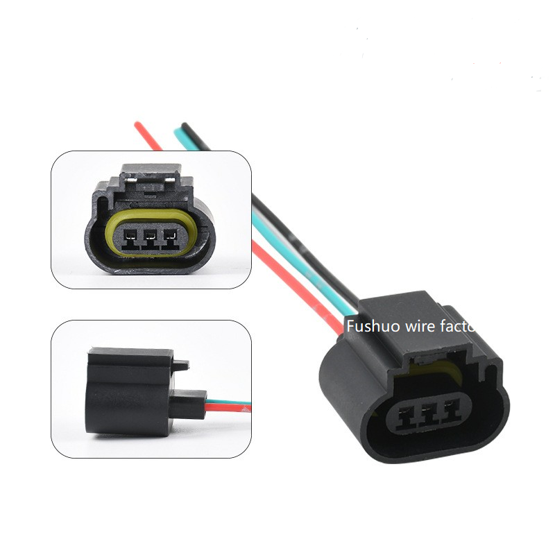 High quality H13 car lamp holder Plastic plug car led headlight bulb socket