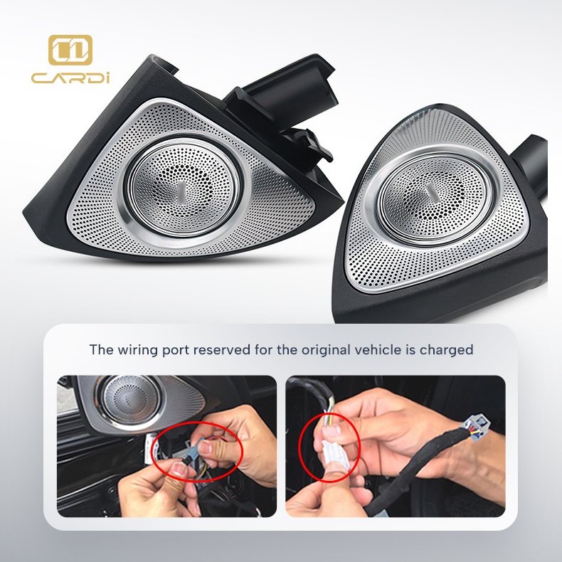 Suitable for Mercedes-Benz E class W213 3D tweeter plug and play ambient light easy installation decorative light