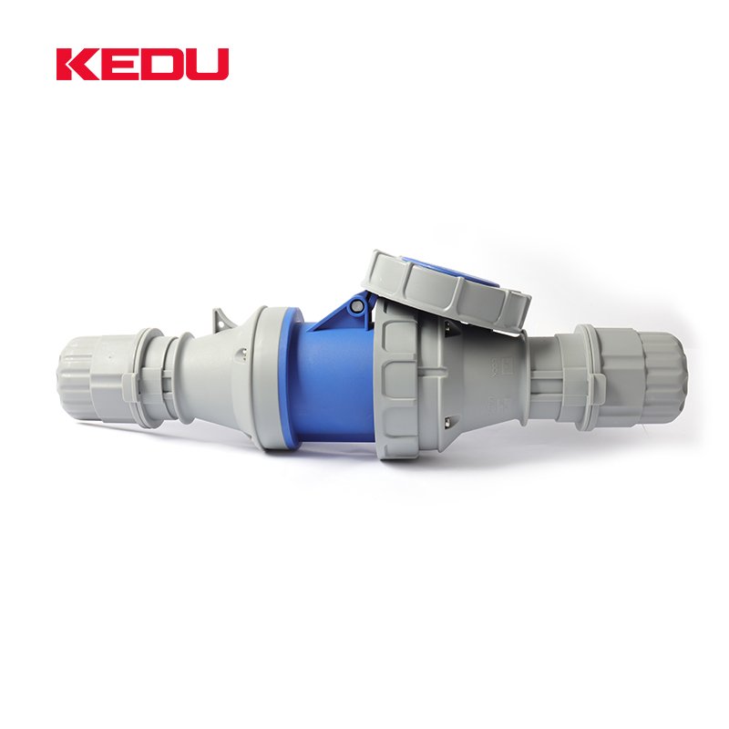 KEDU 220v 32amp three phase industrial plugs and sockets