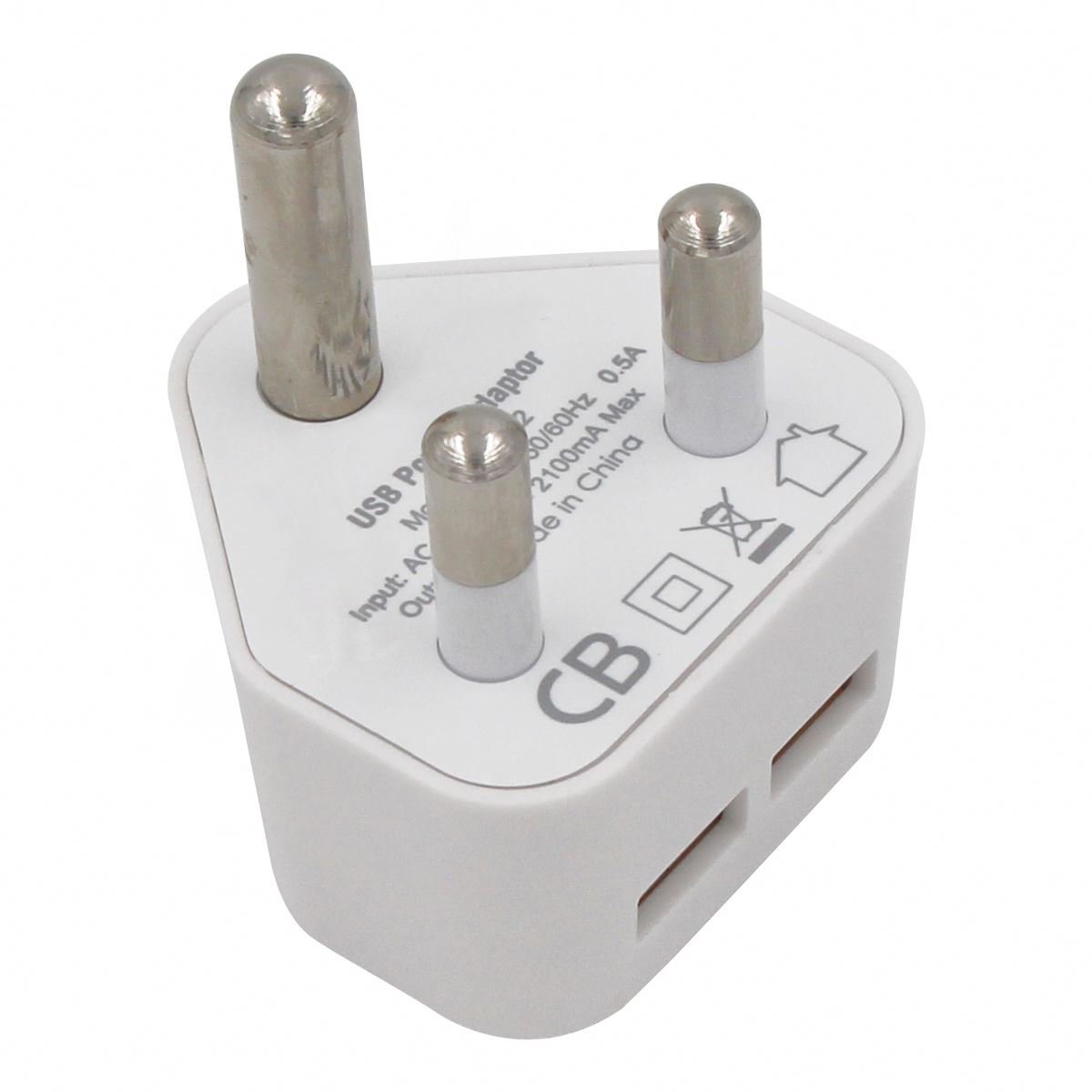 South Africa Plug Mobile Phone South Africa Power Travel South African Dual Usb Car Charger Adapter