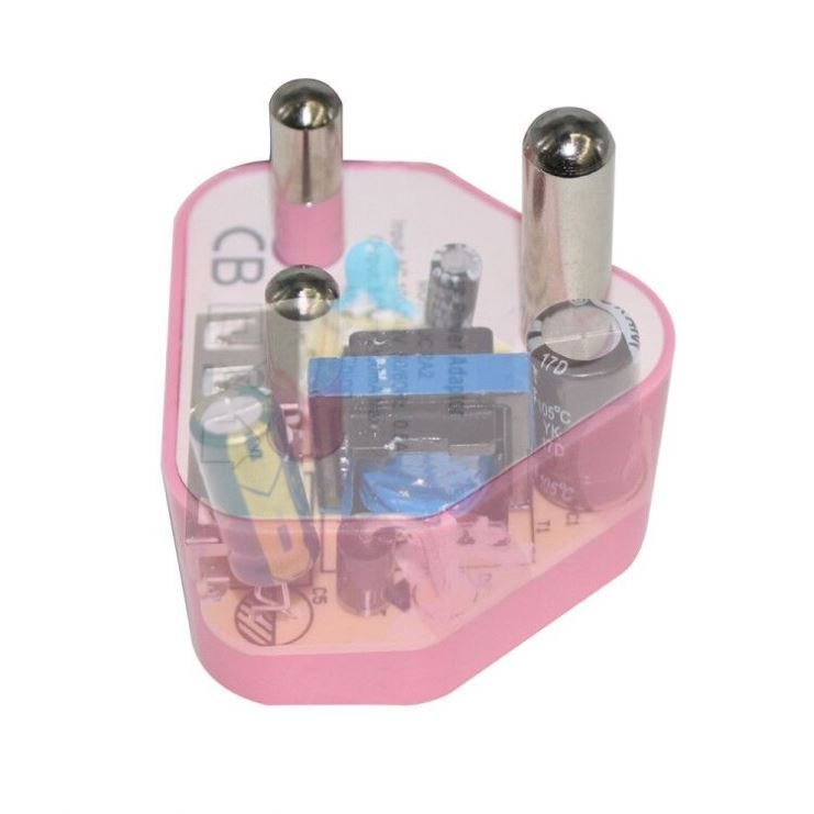 South Africa Plug Mobile Phone South Africa Power Travel South African Dual Usb Car Charger Adapter