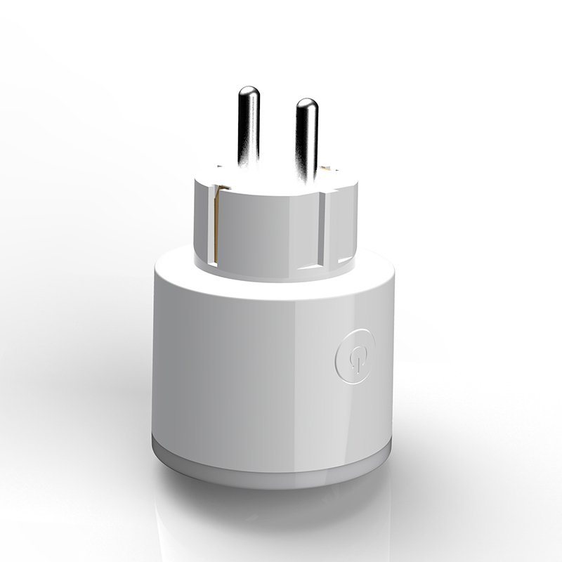 wifi smart home smart power socket plug wireless smart socket RGB LED night light tuya plug energy monitoring power consumption