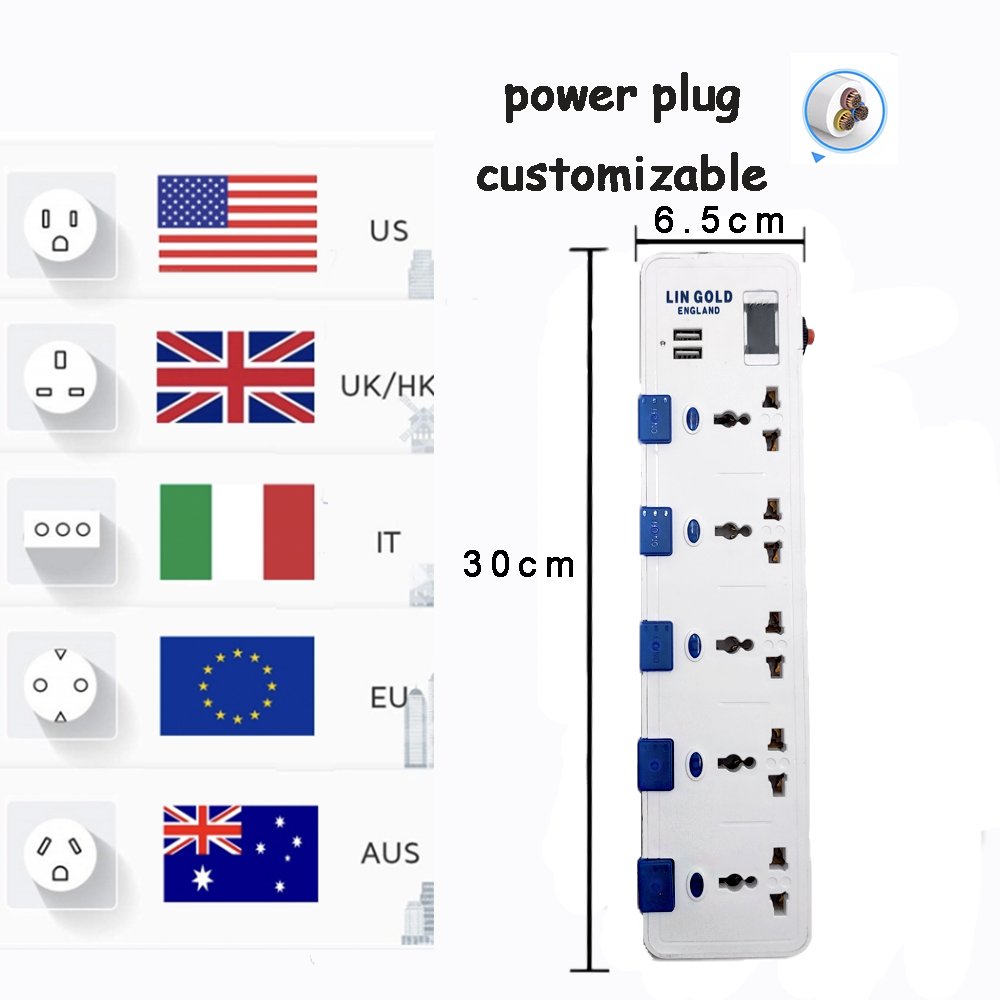 Electrical Multi Socket Switch 13a 220v Copper Plugs And Sockets usb socket