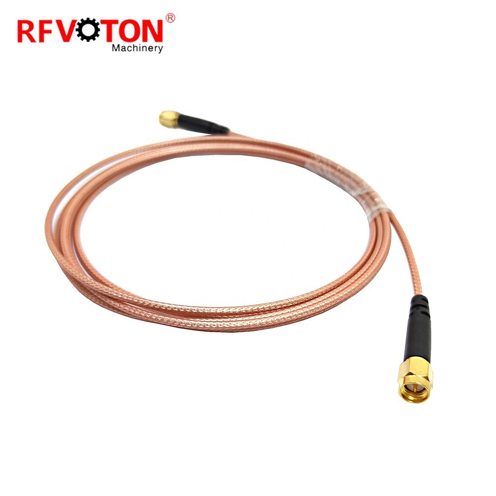 RF Connector SMA Male plug to SMA male for RG316 Cable Assembly 2M
