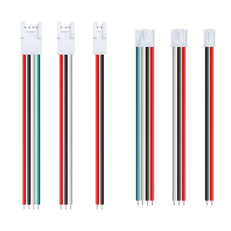 kebaolong UL1007 24awg electronic harness 2p3p4p male and female plug HY terminal wire