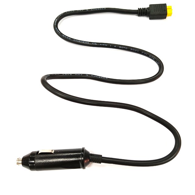 AC DC Power Supply Car Charger Power Cable 12v 24v Cigarette Lighter Male Plug Adaptor Cable