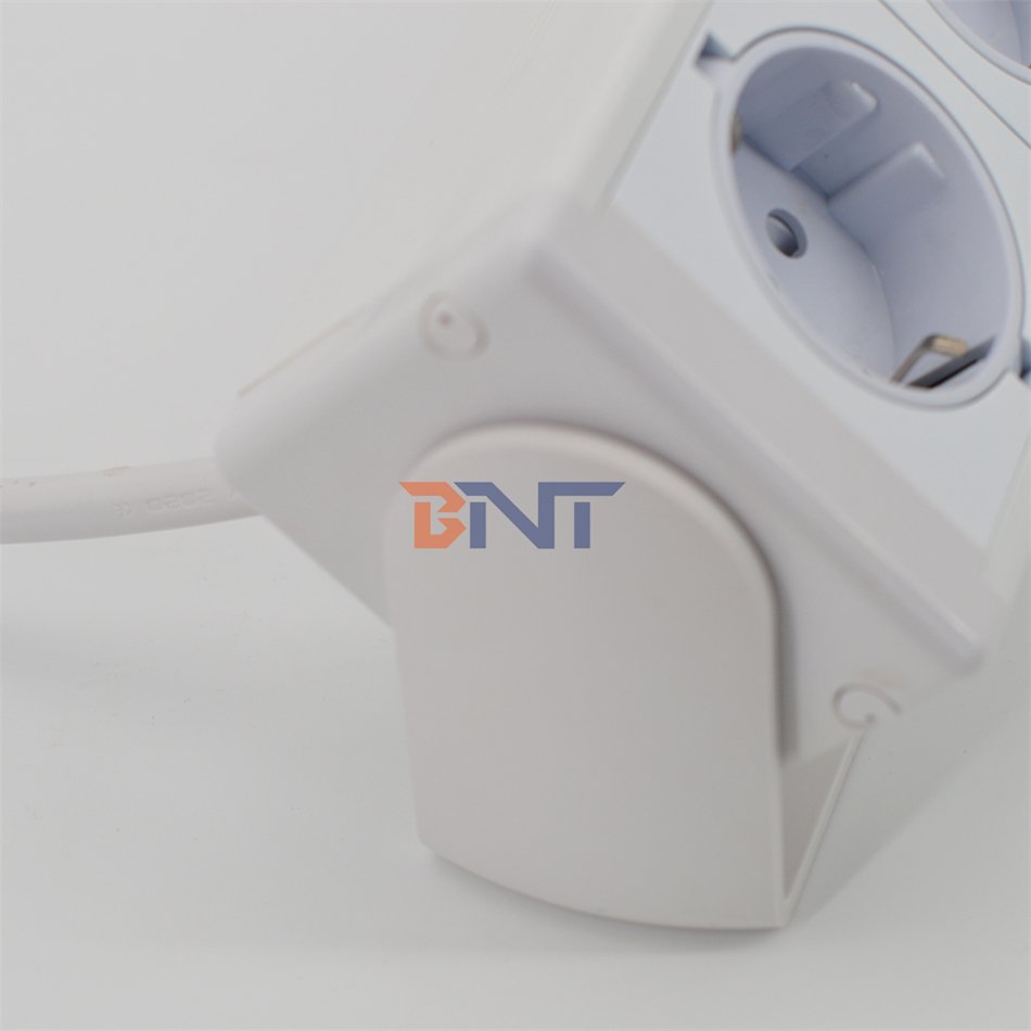 Flexible USA Installed Under Tables/Chairs/Sofa Edge Power Strip Hanging Electric Extension Sockets With USB Port