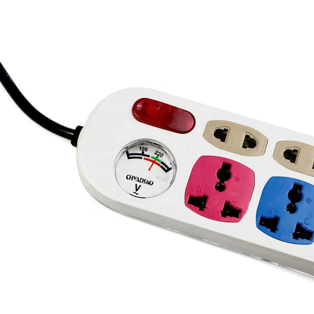 China manufacturer wholesale outlets colour socket and plug extension socket