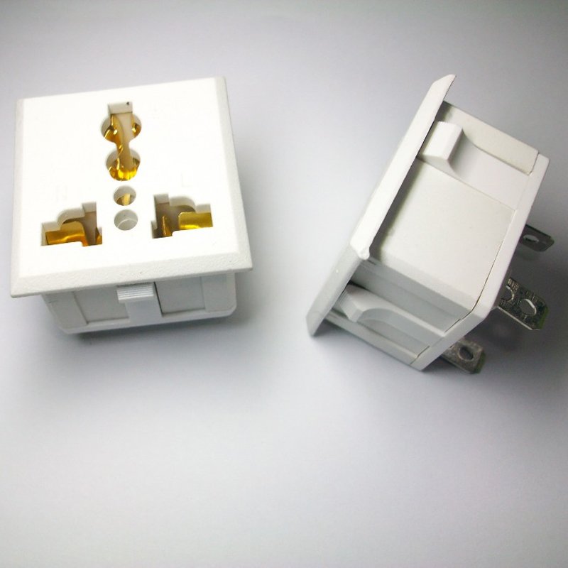 Top Design Professional SS-801 JIN HONG DA AC Universal power plug socket
