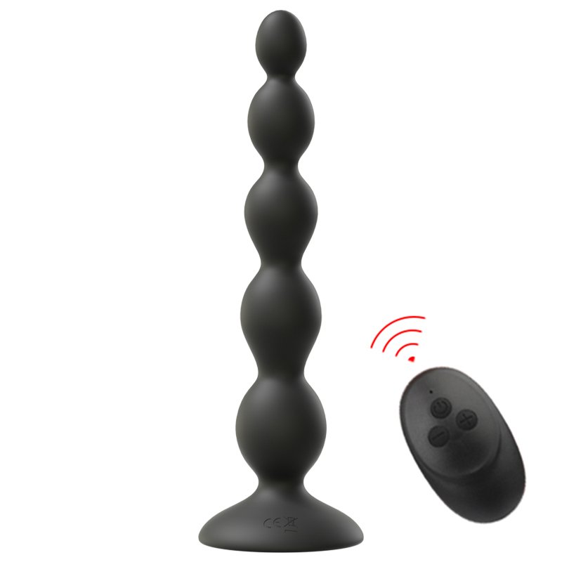 10 Frequency Vibration Electric Remote Control Anal Beads Butt plug Massager
