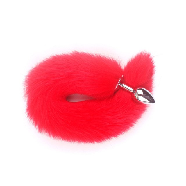 Anal Plug Sexy Fox Tail Anal Toys For Women Adult Sex Product Men Butt Plug StainlessSteel Anal Plug Sex Toys For Couple Cosplay