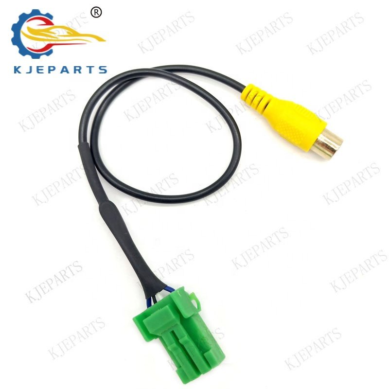 Custom RCA Plug 5 Pin Male Adapter Video Wiring Harness for Car System