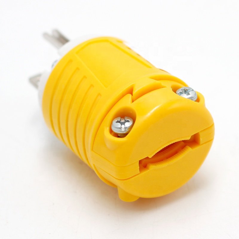 USA NEMA 6-20P Male Plug 3 Pin 20A Generator Plug Twist Lock Replacement