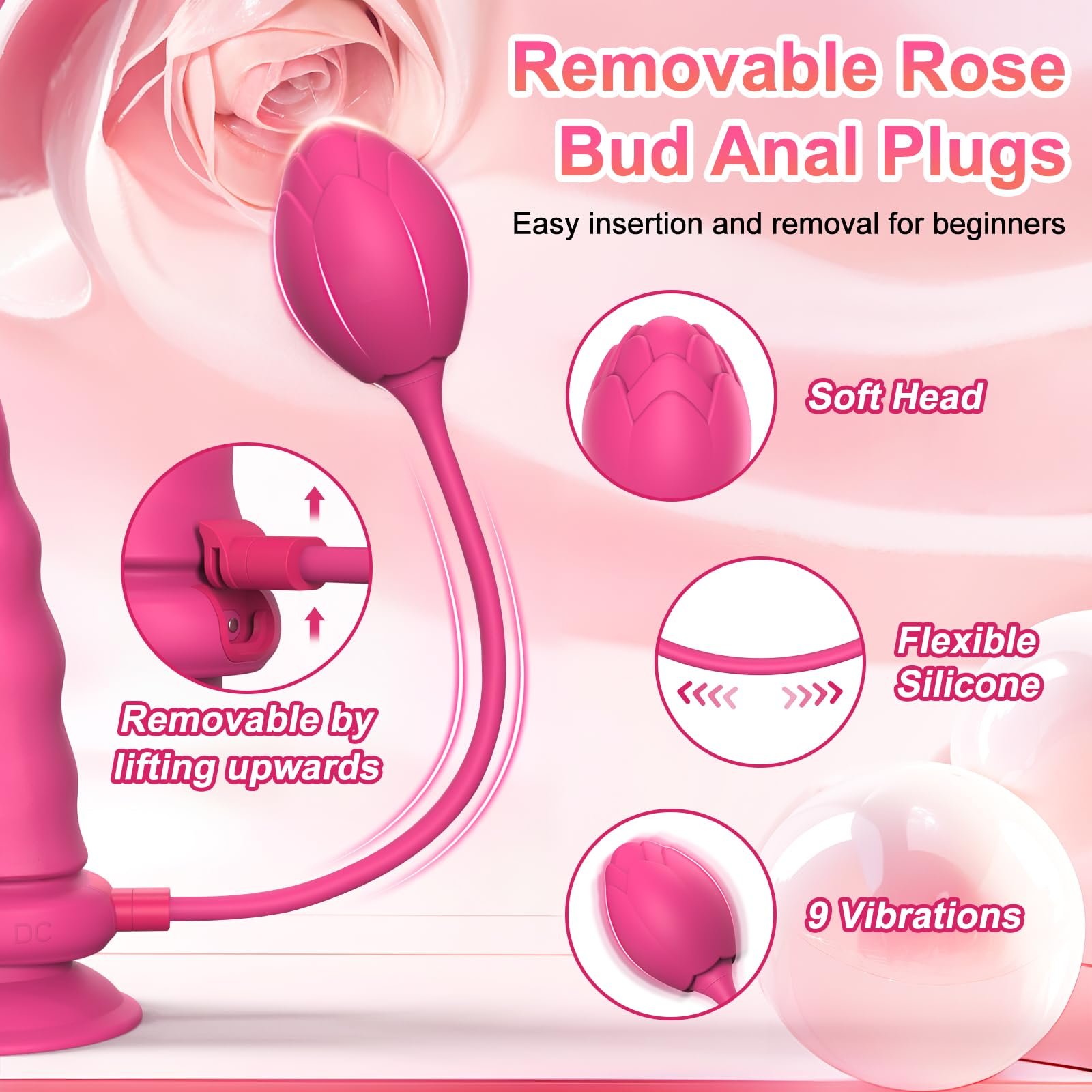 App Wearabele Lesbian Sex Toys with Belt Bondage Harness Anal Plug for Lesbian Strap on Dildo Vibrator for Women