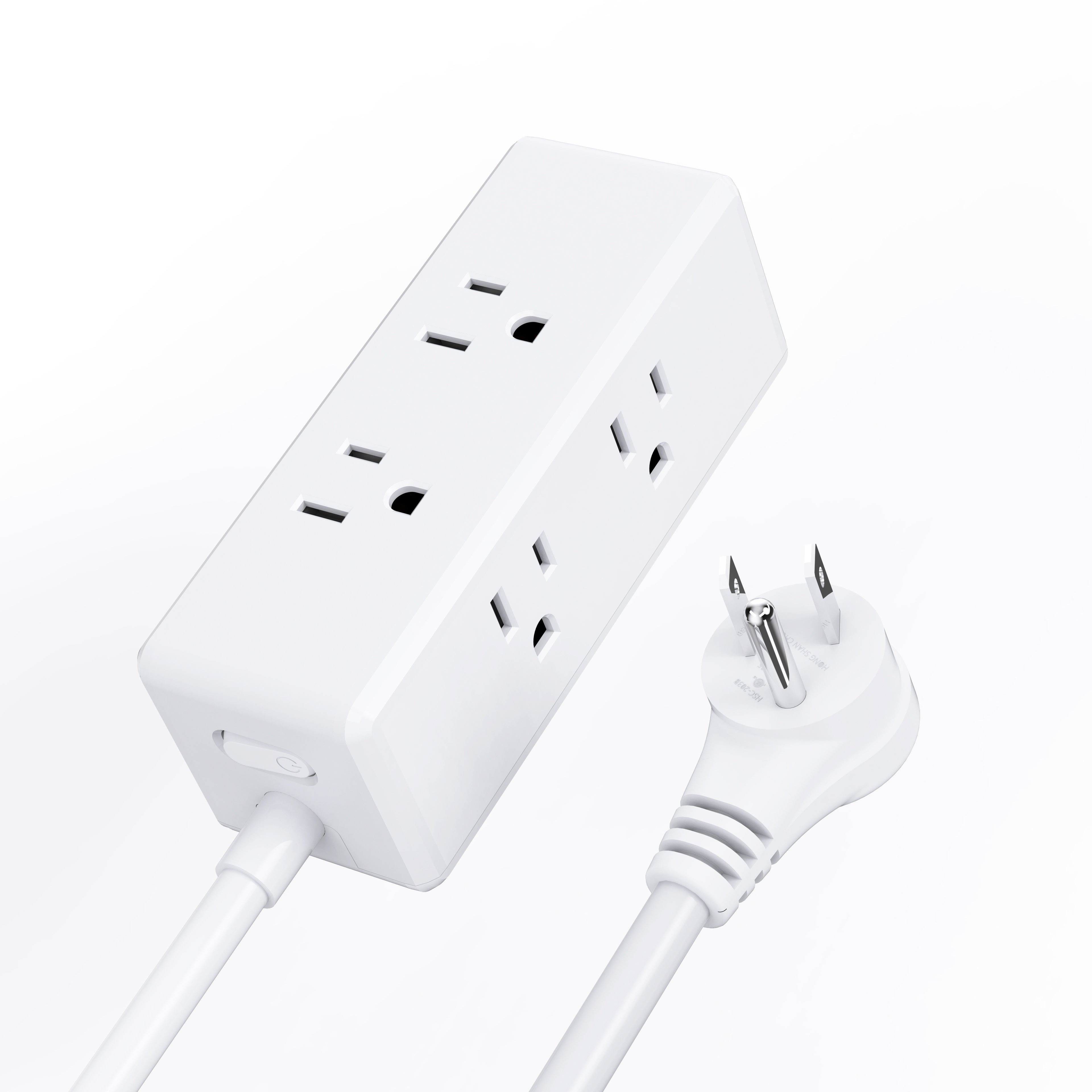 TOPEREK America Plug Socket AC Outlet 6 Way USB Power Strip OEM From Shenzhen Manufacture