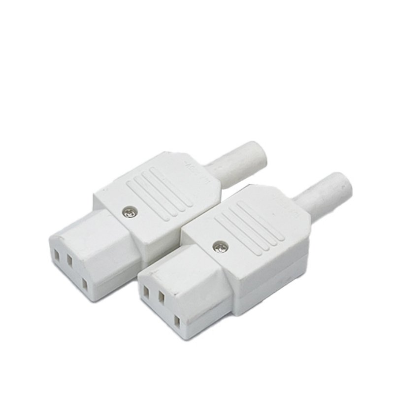 Ac Socket Plug Iec C14 Male Connector Iec 320 Connector C13 C14 Plug 3 Pin Cable Connector