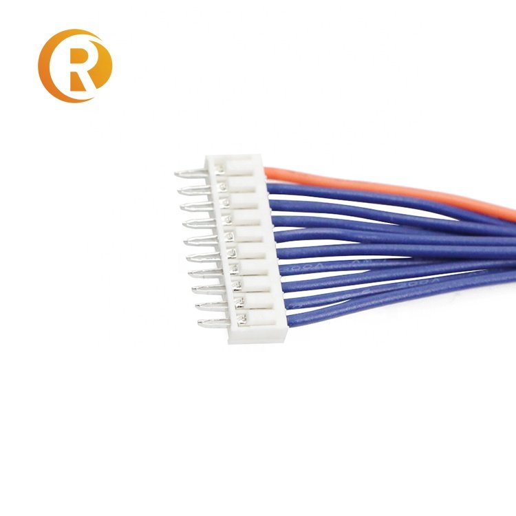 Custom 2 5 12 20 Pin Molex Plug 4p Connector Black Cable Assembly Insulated Terminal JST VH Wire Harness