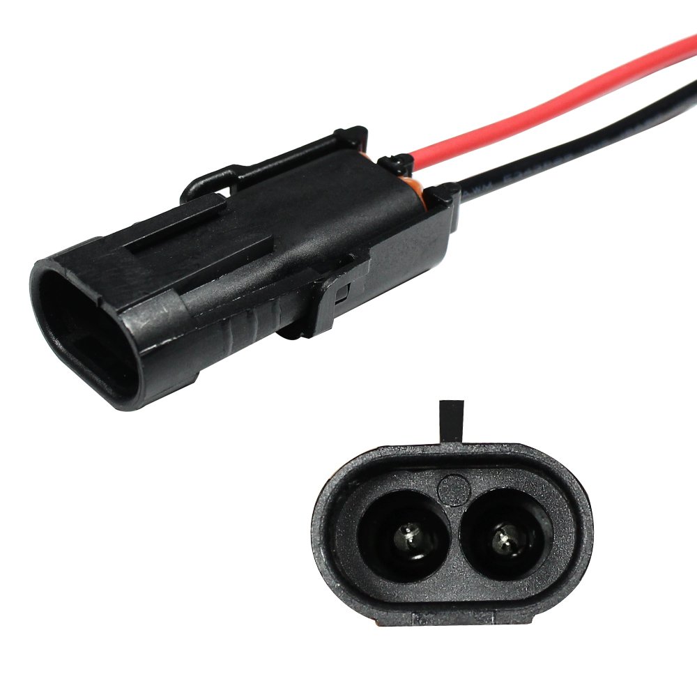 High quality 22 AWG 2 Pin Way Wire 1.5mm Series Terminal Connector-5 Pack Waterproof Connector Plug for Car