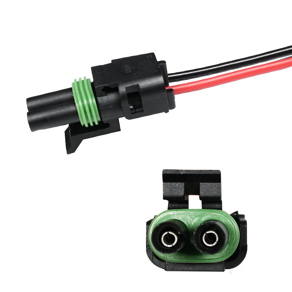 High quality 22 AWG 2 Pin Way Wire 1.5mm Series Terminal Connector-5 Pack Waterproof Connector Plug for Car