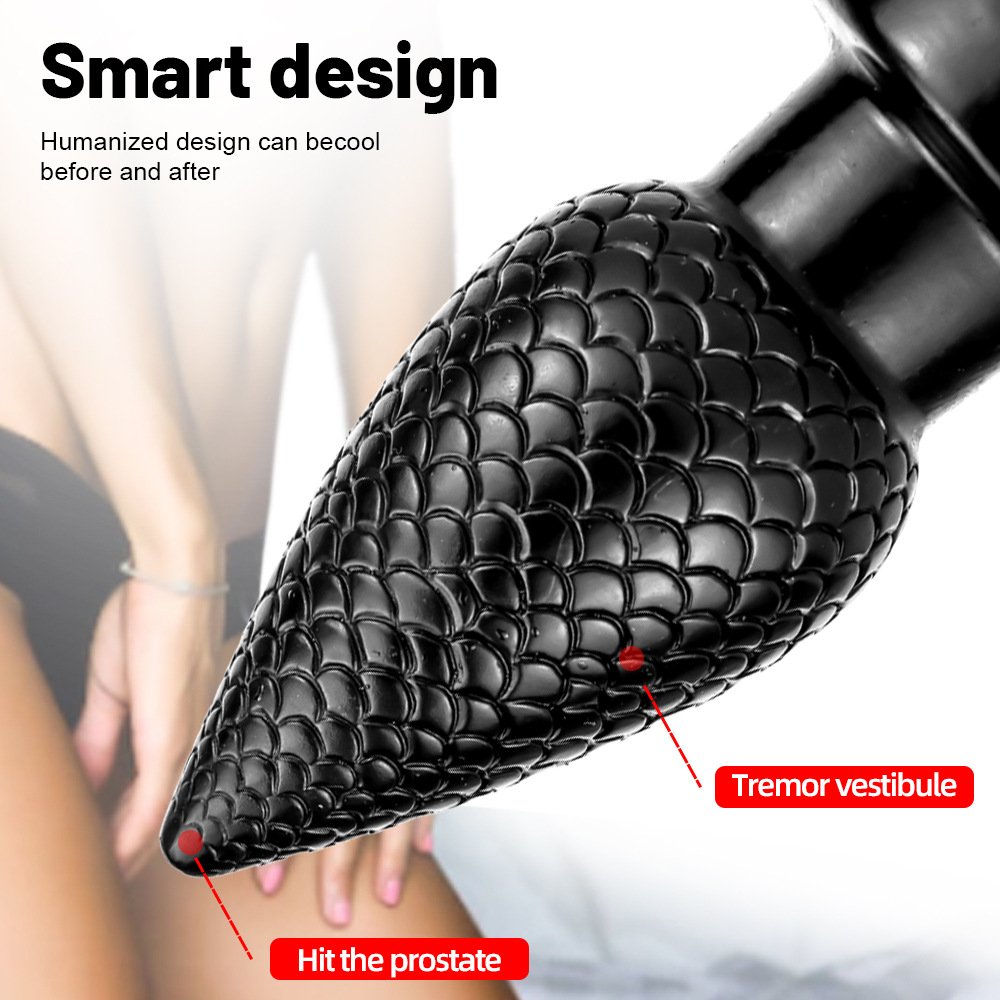 3 Size Liquid Silicone Women Huge Anal Plugs Extra Large Soft Dildo Anal Butt Plug