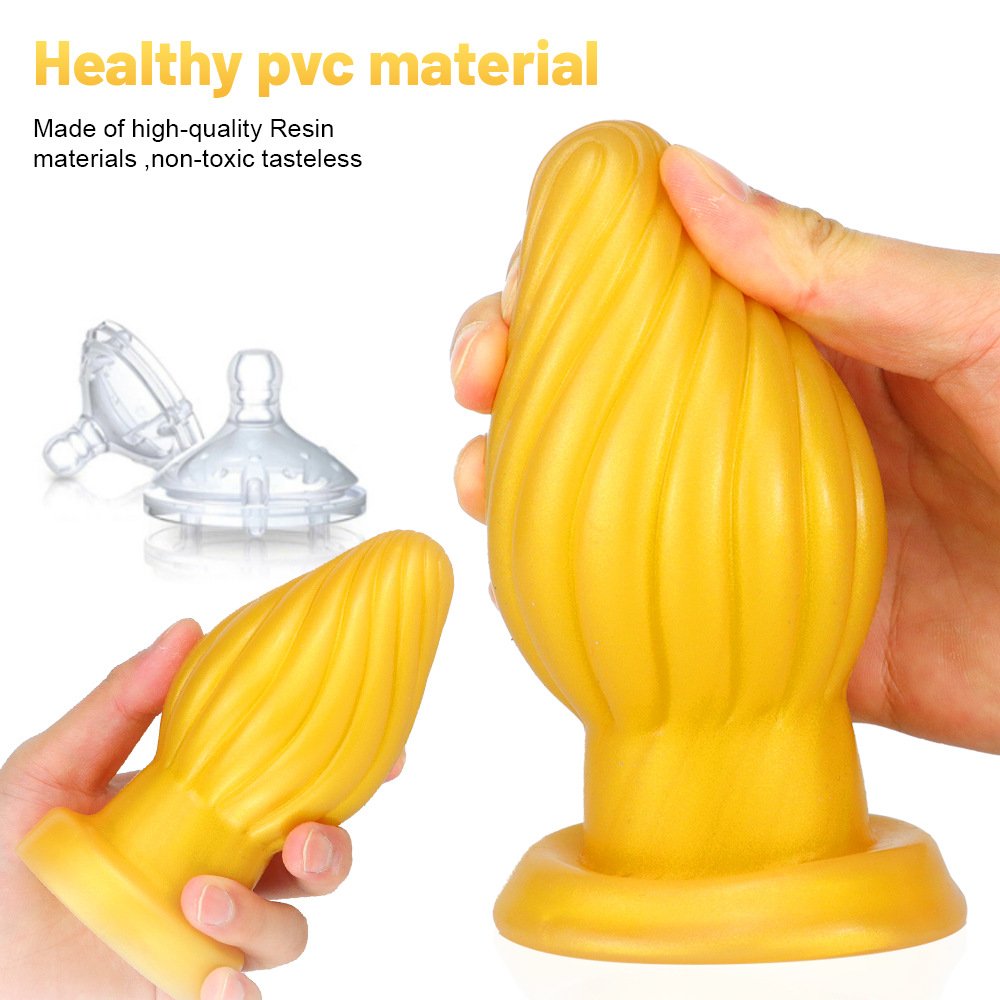 3 Size Liquid Silicone Women Huge Anal Plugs Extra Large Soft Dildo Anal Butt Plug