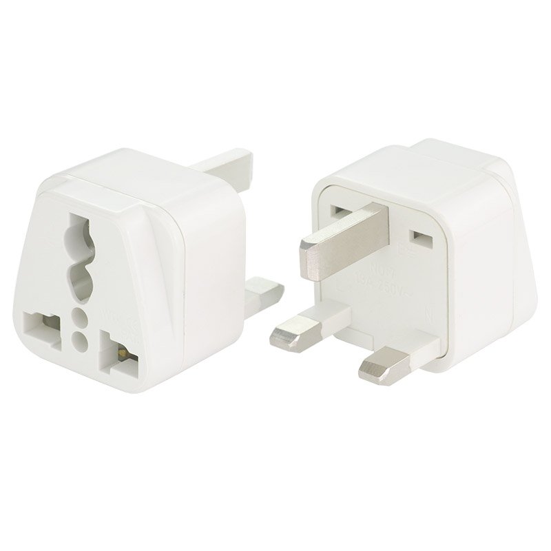 High Quality UK Adapter Plug Travel Wall Adaptor Type G Grounded Universal Plug Adapter Kit for EU AU USA to UK