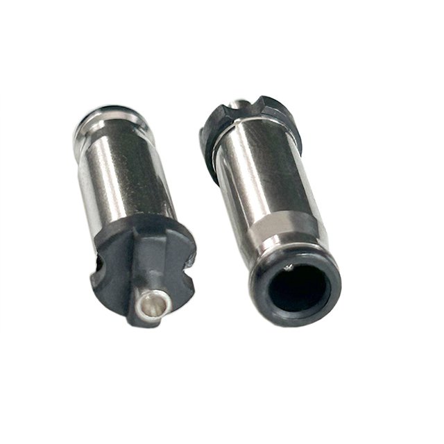 Wholesale 5.5*1.0mm Male DC Power Plug Pole Connector Male 5.5DC Jack 5510mm*20L DC Connector Over Automatic Soldering Machine