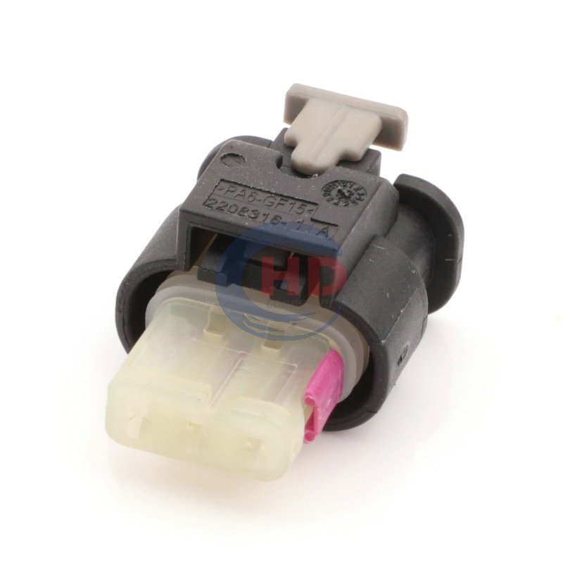 3 Pin 2-1718644-1/2-1670917-1/1718653-1 Reversing Radar Probe Electric Eye Plug Connector Crankshaft Position Sensor Socket Kit