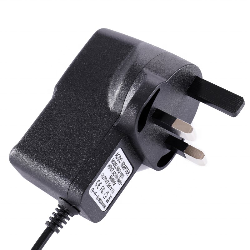 Manufacturer Direct 9V1A US EU UK power adapter 9V1A switch mode power supply AC DC plug adapter