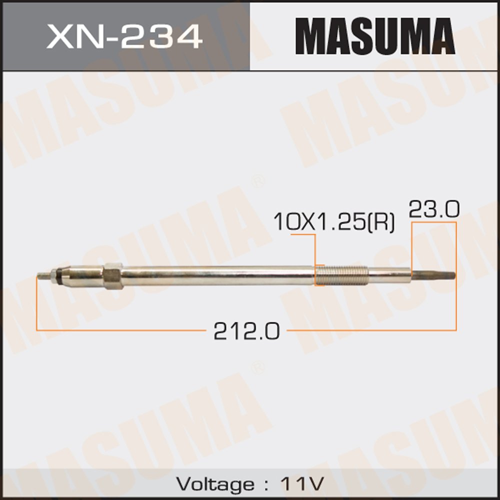 XN-234 MASUMA Auto Glow Plug Controller D17A2 1700cc 11065-2W204 11065-2W202 11065-2W212 11065-2W211 for NISSAN CARAVAN