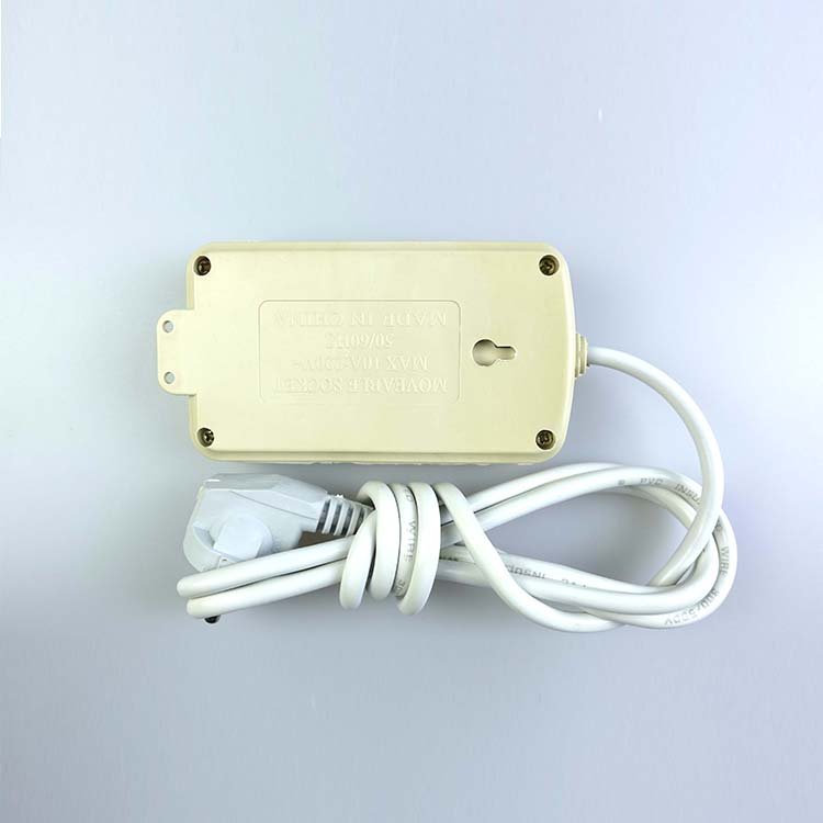 uk Extension Socket 2m 4 Outlets 2 Type C Ports Power Strip 3 Pin UK Multi Plug Socket Electrical Extension Socket